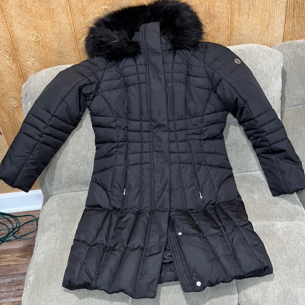 Petite Small Calvin Klein BRAND NEW BLACK COAT